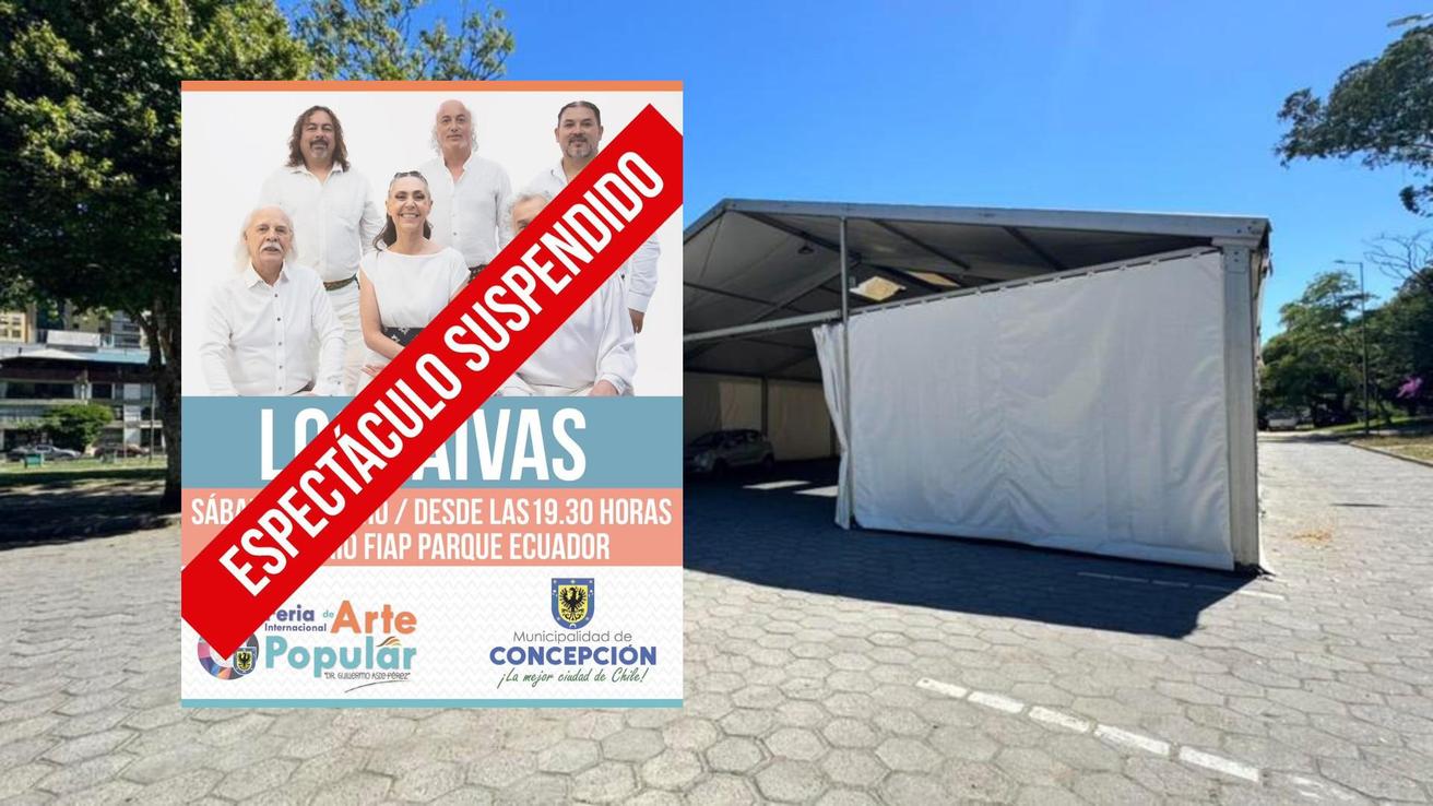 Suspenden concierto solidario de Los Jaivas en Concepción por Estado de Catástrofe en el Biobío
