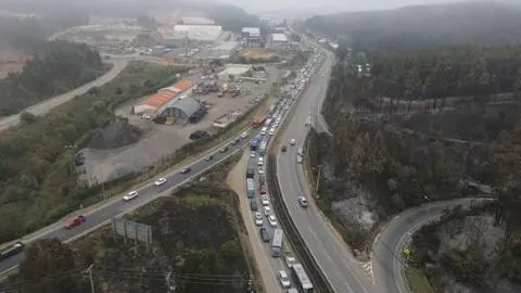 Acceso a Penco, Lirquén y Punta de Parra está siendo controlado: Vehículos particulares deben desviarse por Rafael para ir a Tomé