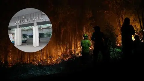 Madre de mellizas rescatadas en los incendios de Penco está grave en hospital de Concepción
