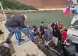 VIDEO: Armada evacuó a 47 personas de Punta de Parra por los incendios forestales