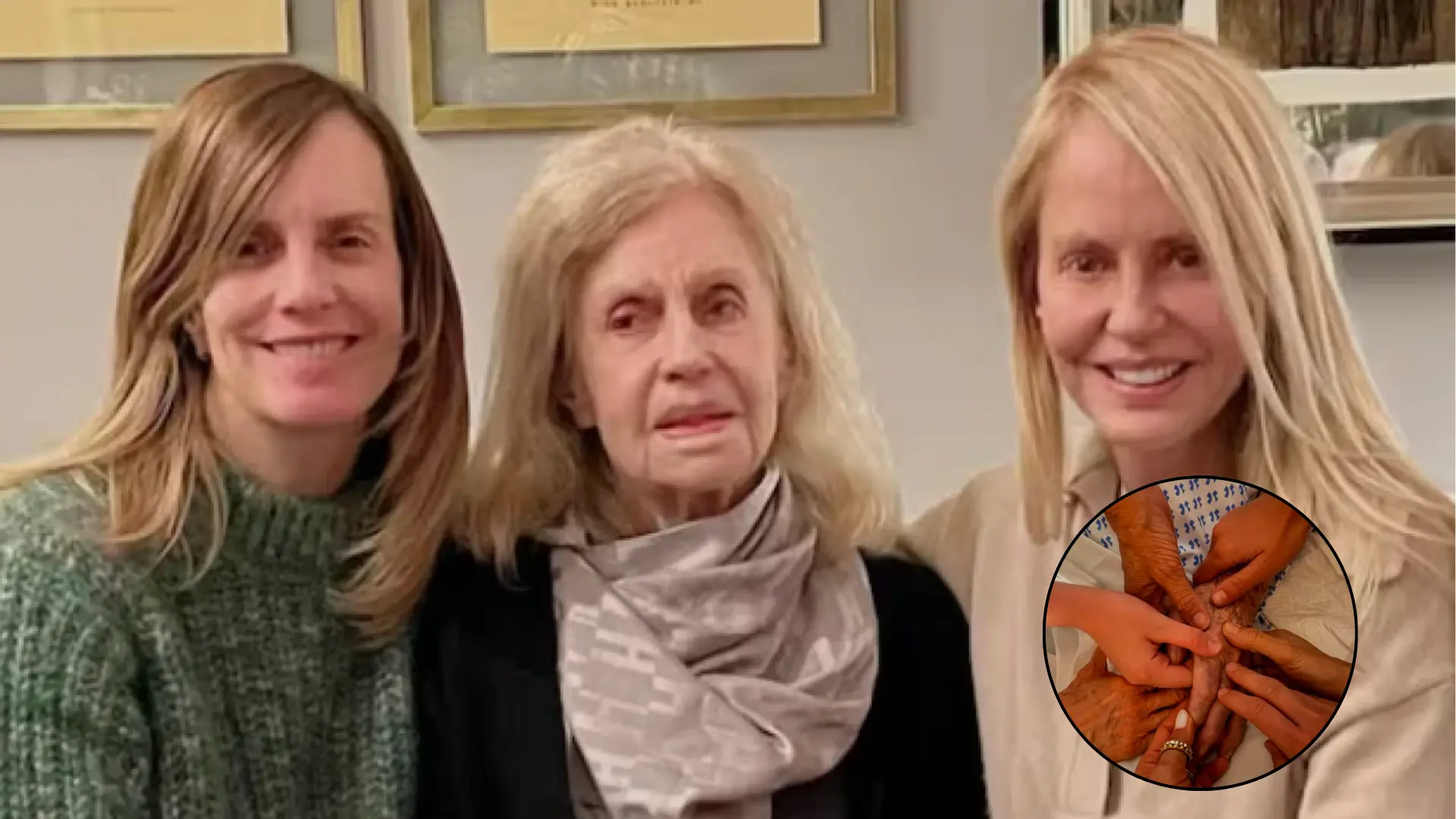 Muere madre de Diana y Cecilia Bolocco a los 90 años