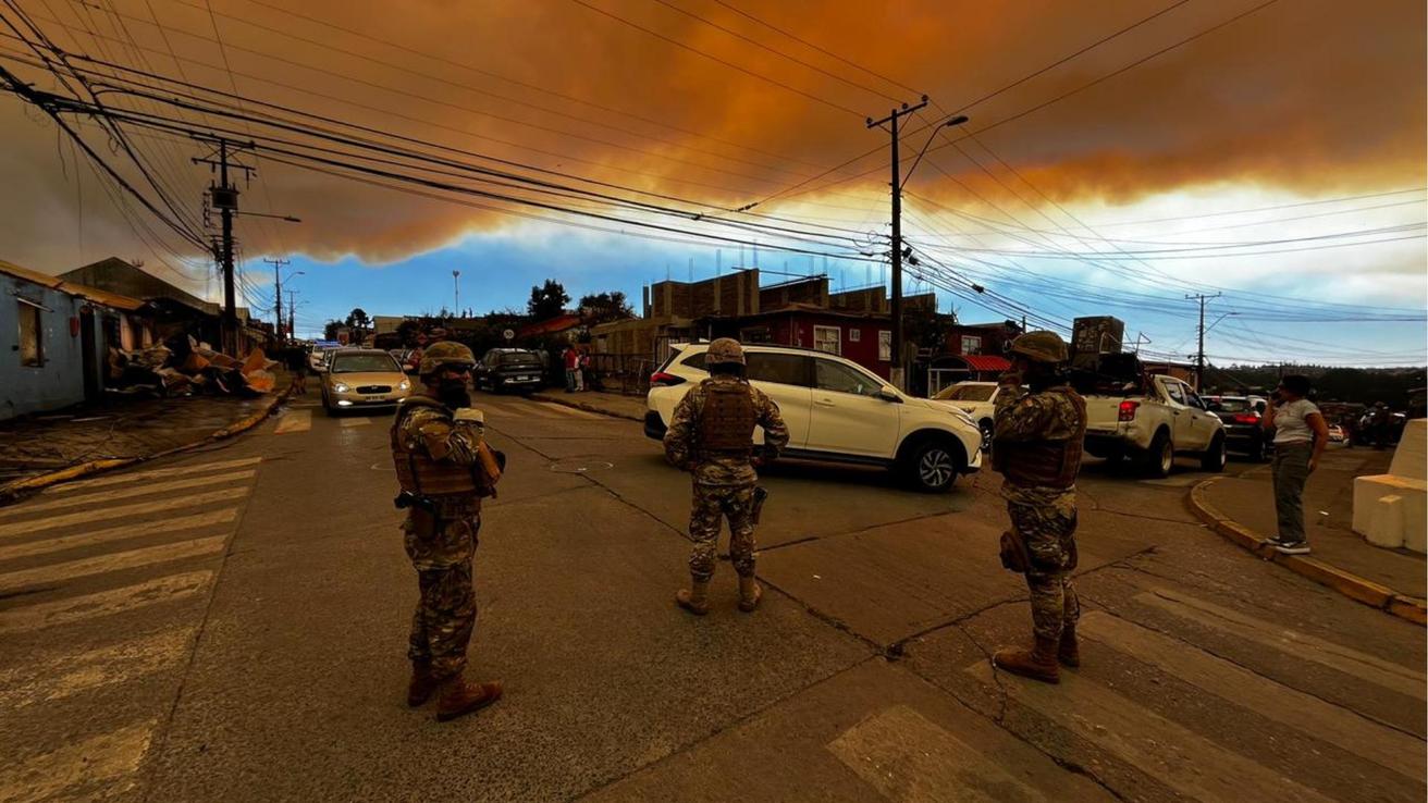 Biobío se mantiene en Alerta Roja por incendios forestales y cifra de fallecidos sube a 19