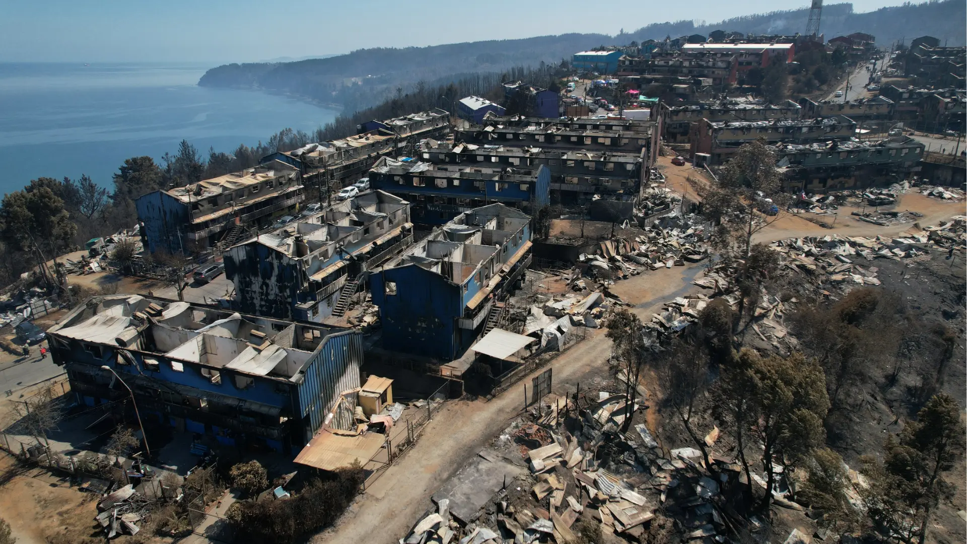 “Si usted tiene una persona desaparecida, haga la denuncia”: Finaliza operativo de búsqueda de fallecidos en población Ríos de Chile tras incendios forestales