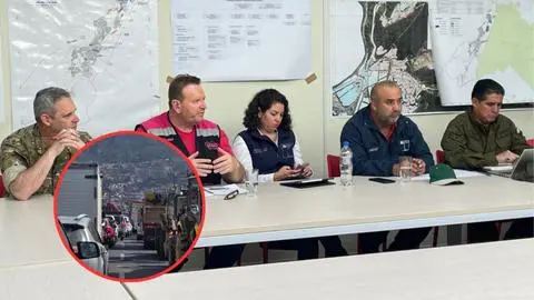 Autoridades presentan Plan de Ordenamiento Vial para facilitar el ingreso de ayuda a sectores afectados de Lirquén