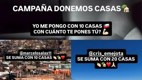 Pailita ya ha recolectado más de 130 viviendas para damnificados por incendios en el Biobío