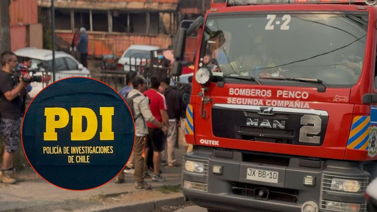 PDI indagará presunto ataque a bomberos en medio de los incendios forestales en Concepción