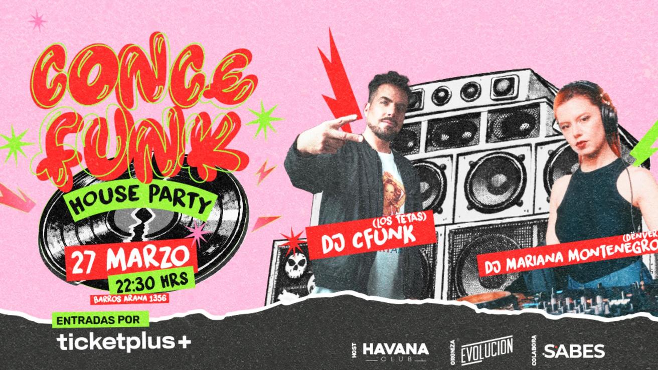 C-Funk de Los Tetas y Mariana Montenegro de Dënver encabezan fiesta funk en Concepción durante fin de semana del REC