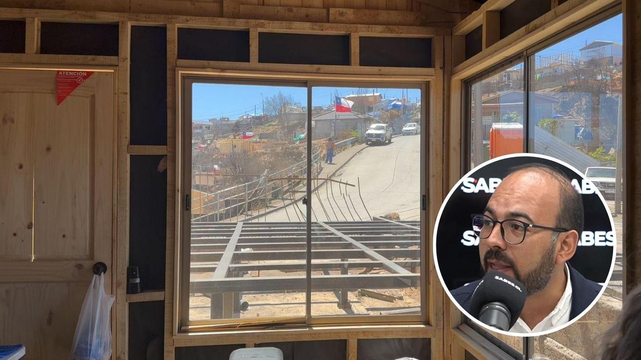 Subsecretario de Segegob justifica lenta entrega de viviendas de emergencia en Lirquén