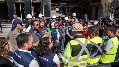 Educación ratifica fecha para el retorno a clases en zonas afectadas por incendios forestales