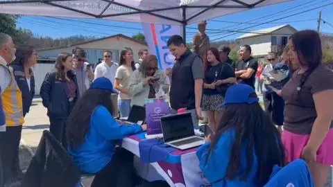 Destinada a estudiantes damnificados por incendios forestales inician reposición gratuita de la TNE en Lirquén