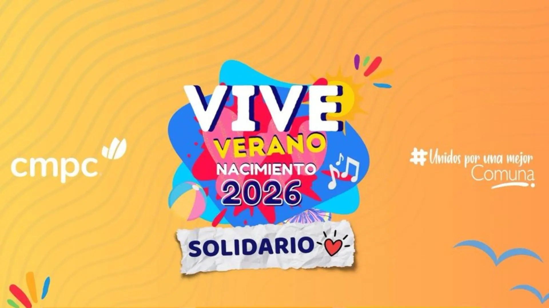 Con Sinaka, Santaferia y más: Nacimiento se prepara para el “Vive Verano 2026”