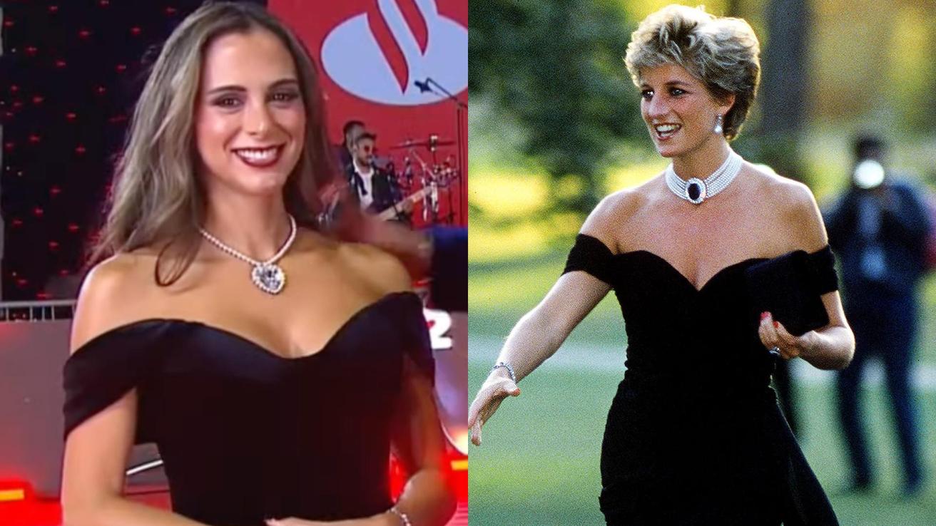 ¿Guiño a la princesa Diana?: Fran Virgilio llegó en solitario a la Gala de Viña 2026