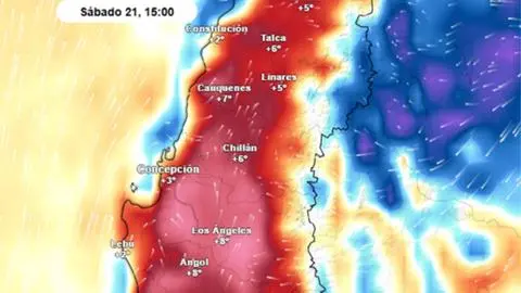 Región del Biobío enfrentará hasta 37 °C y viento Puelche este sábado: será el día con más calor del fin de semana