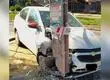 Postes chocados alcanzan nuevo récord en 2025: más de 10 accidentes al día