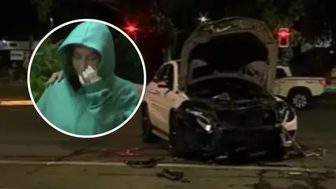 Habla primo de repartidor que está grave tras accidente de Fran Maira: “Ella dobló sin precaución”