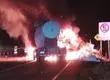 Camionero pierde la vida tras choque y posterior incendio de su máquina en la Ruta 5 a la altura de la comuna de Ovalle