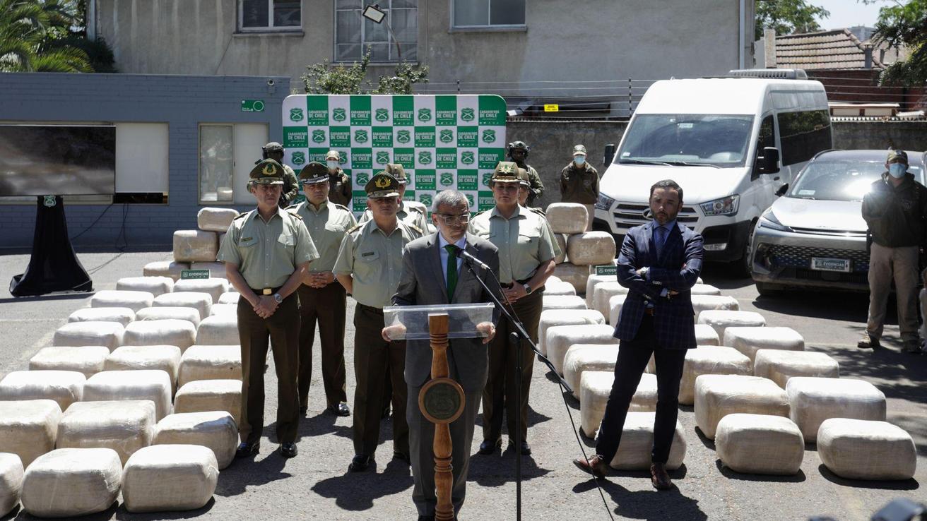 Más de 1.200 kilos de marihuana “creepy” venían de Antofagasta al Gran Concepción: Histórico decomiso