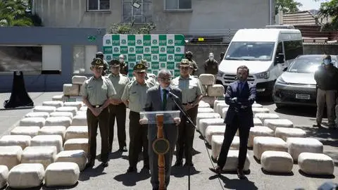 Más de 1.200 kilos de marihuana “creepy” venían de Antofagasta al Gran Concepción: Histórico decomiso