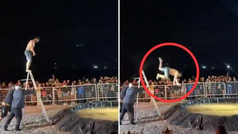 “Concurso de guatazos” termina con un joven participante inconsciente durante actividad municipal en Mejillones