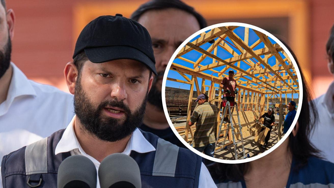 Boric reconoce lentitud en instalación de viviendas de emergencia en el Biobío: “Hemos exigido que se incorporen nuevos proveedores”