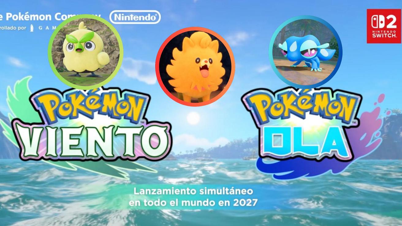 Pokémon Winds y Pokémon Waves: La franquicia celebra 30 años y lo hace anunciando la décima generación