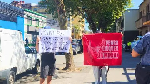 “No a la minera”: Con carta en mano, agrupaciones piden al SEA poner fin a la evaluación del proyecto de tierras raras en Penco