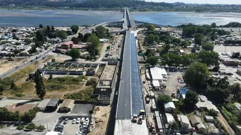 Viaducto Chacabuco alcanza 83% de avance y proyecta su término para junio