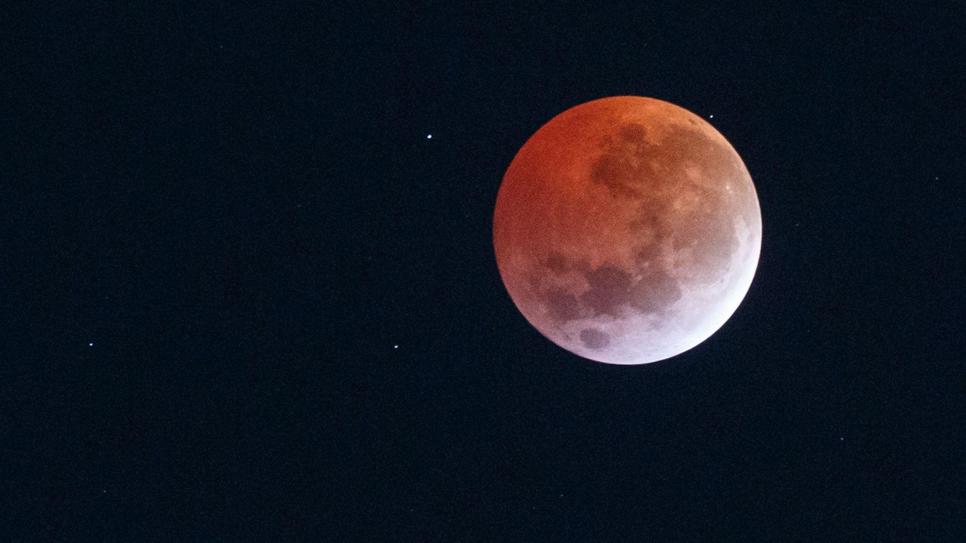 luna de sangre chile eclipse lunar