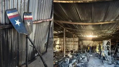 Incendio destruye implementos del Team Chile de remo y canotaje en Centro de Entrenamiento Olímpico de Curauma
