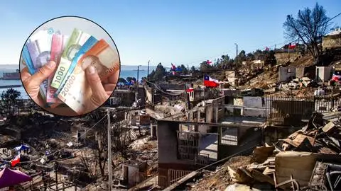 Damnificados de Penco respaldan idea de retirar 10% de fondos AFP para reconstrucción tras incendios forestales