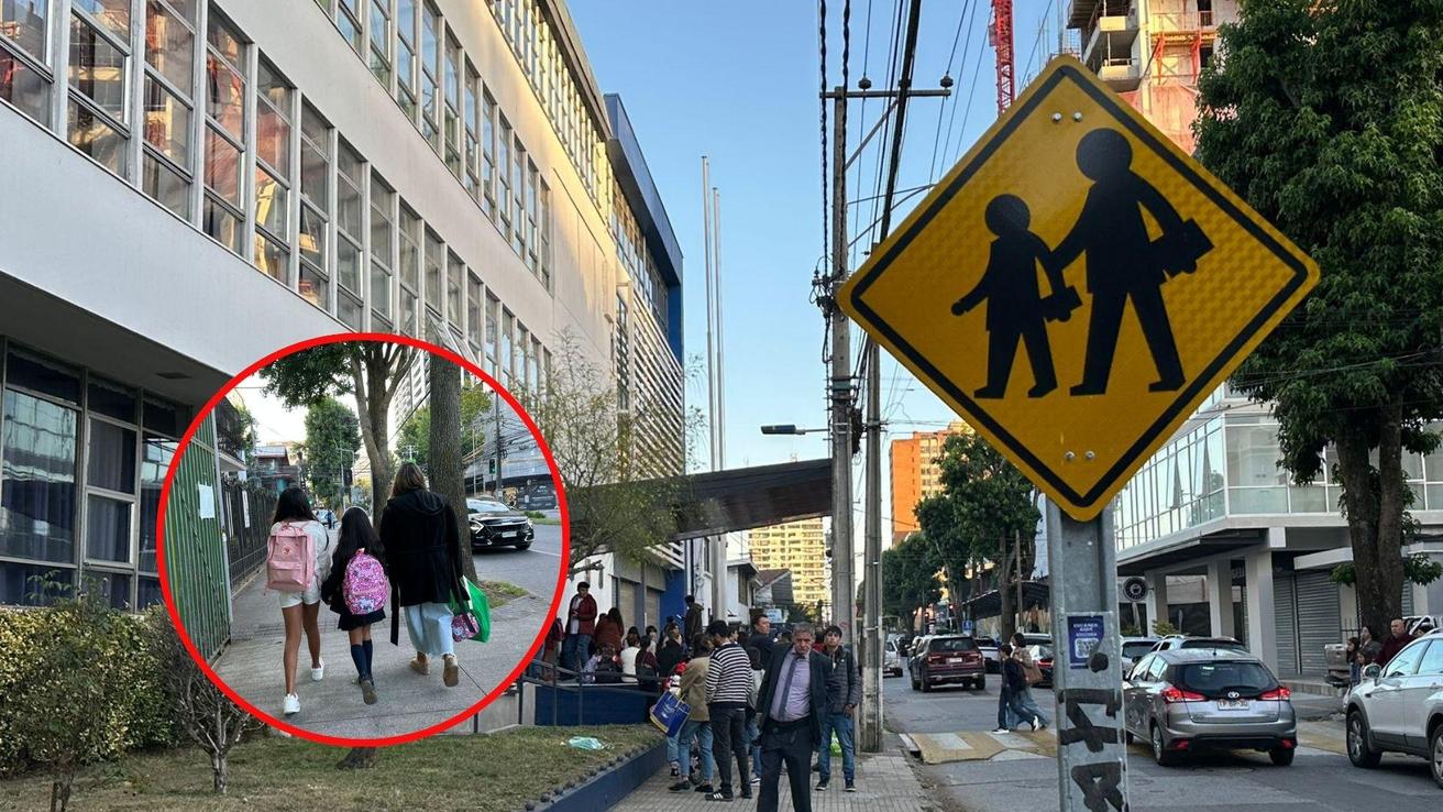 Con expectativas por nueva norma de celulares parten las clases en el Gran Concepción: Colegio Francés fue uno de los primeros