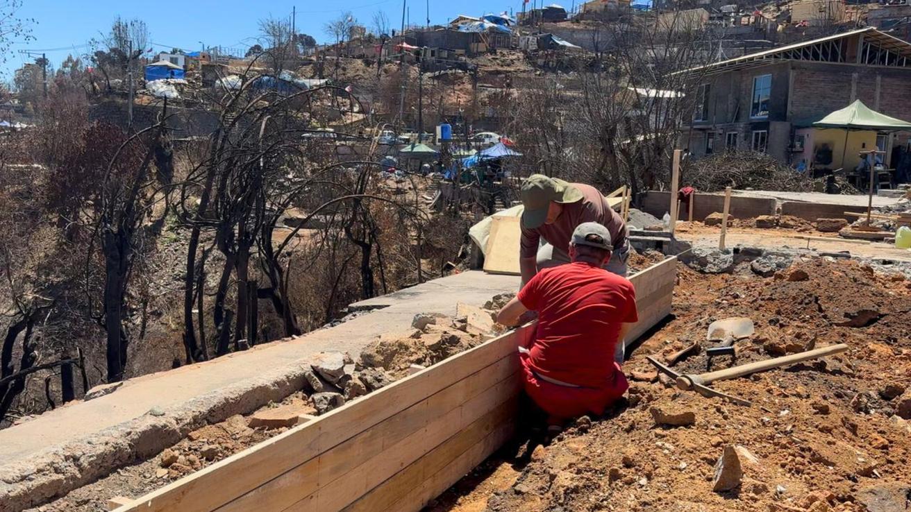 Damnificados de Lirquén destinarán las 10 UF del Bono de Acogida a la autoconstrucción de sus viviendas