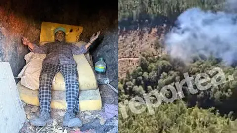 Investigación periodística vincula a hombre con problemas de salud mental al mega incendio en Penco: “Hice una fogata para liberarme de los brujos”