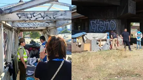 Retiran rucos y limpian sectores que generaban incivilidades en Concepción