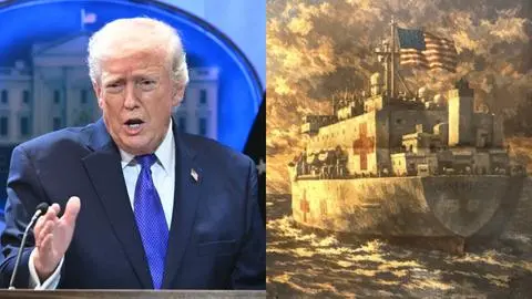 Trump enviará un “barco hospital” a Groenlandia: Dinamarca respondió que no lo necesitan