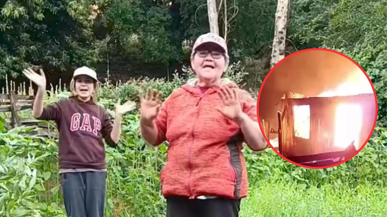 Terrible incendio arrebata vivienda y animales de Campito Silvestre, familia influencer