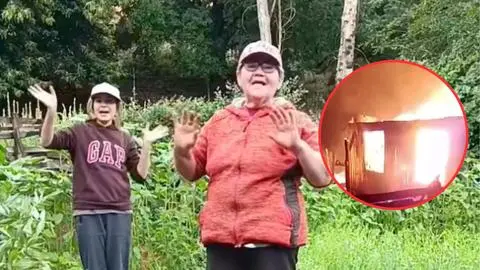 Terrible incendio arrebata vivienda y animales de Campito Silvestre, familia influencer