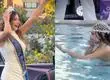 Skar Labra se coronó como Reina de Viña y realizó el famoso piscinazo