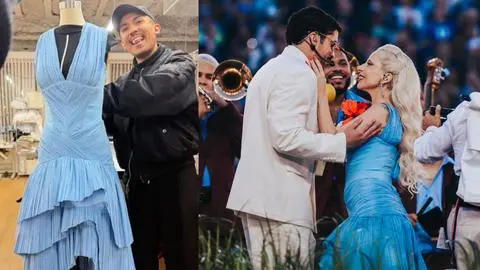 “Siempre hay un chileno”: Pedro Pascal y diseñador nacional del vestido de Lady Gaga en el show de Bad Bunny en el  Superbowl 2026