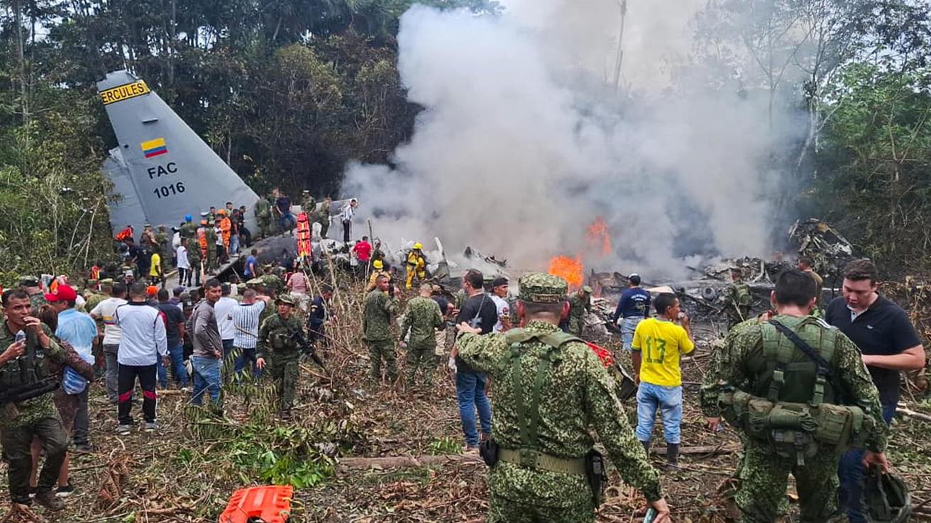 Confirman la muerte de 66 personas: Detalles del accidente de avión militar que enluta a Colombia