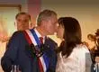 El comentado “no beso” del Presidente Kast y su esposa que marcó el saludo desde La Moneda