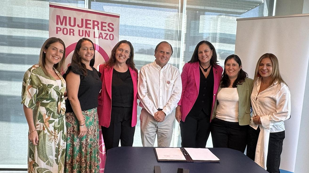 Andes Salud y Fundación Mujeres por un Lazo firman convenio para fortalecer la prevención y diagnóstico precoz del cáncer