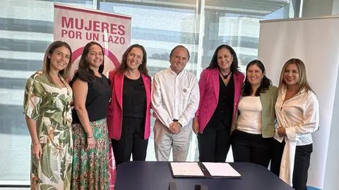 Andes Salud y Fundación Mujeres por un Lazo firman convenio para fortalecer la prevención y diagnóstico precoz del cáncer