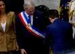 La banda presidencial de Kast fue hecha en la Región del Biobío: el escudo está bordado en oro