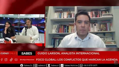 “Nos va a afectar quiérase o no”: Guido Larson sobre las consecuencias del conflicto de Medio Oriente en Chile