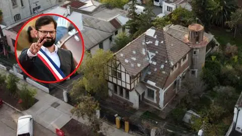 La casa que habitará Boric en San Miguel, una vez que deje la presidencia, tiene una torre para mirar las estrellas