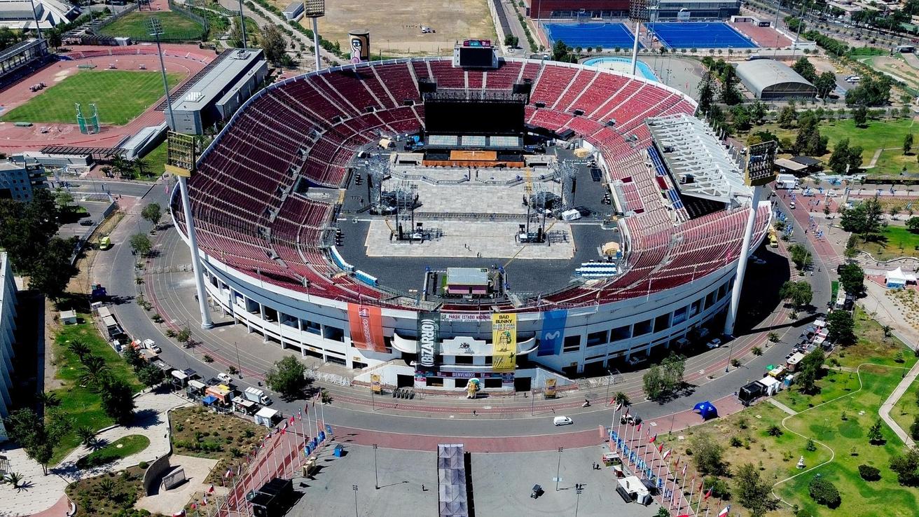 Prioridad al deporte: Los conciertos que corren riesgo en el Estadio Nacional