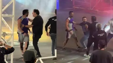 Daúd Gazale protagonizó momento de furia tras perder la final de “Mundos Opuestos”: Se lanzó contra producción del reality