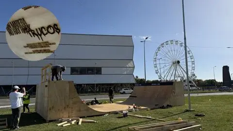 Del REC a Penco: Rampa de BMX será donada a zona afectada por incendios forestales
