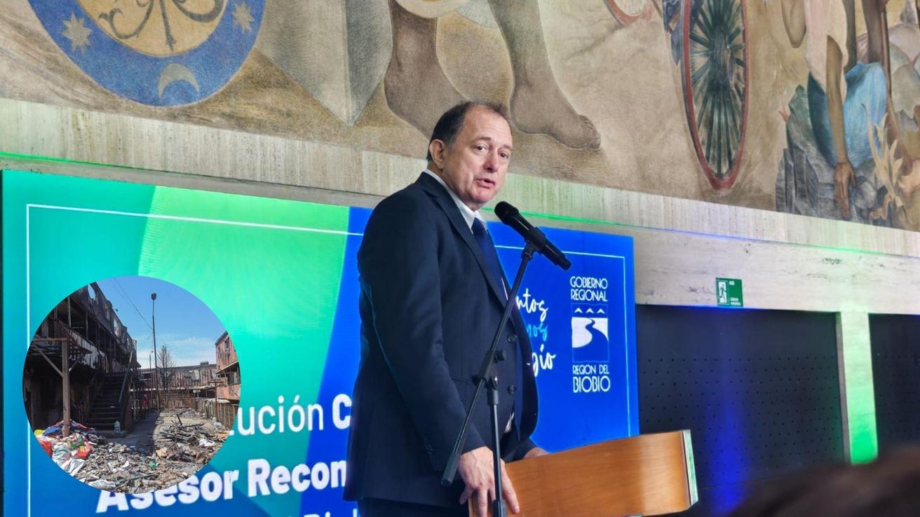 Reconstrucción tras incendios en el Biobío: Autoridades coordinan plan y piden aprobar fondo especial de $400 mil millones